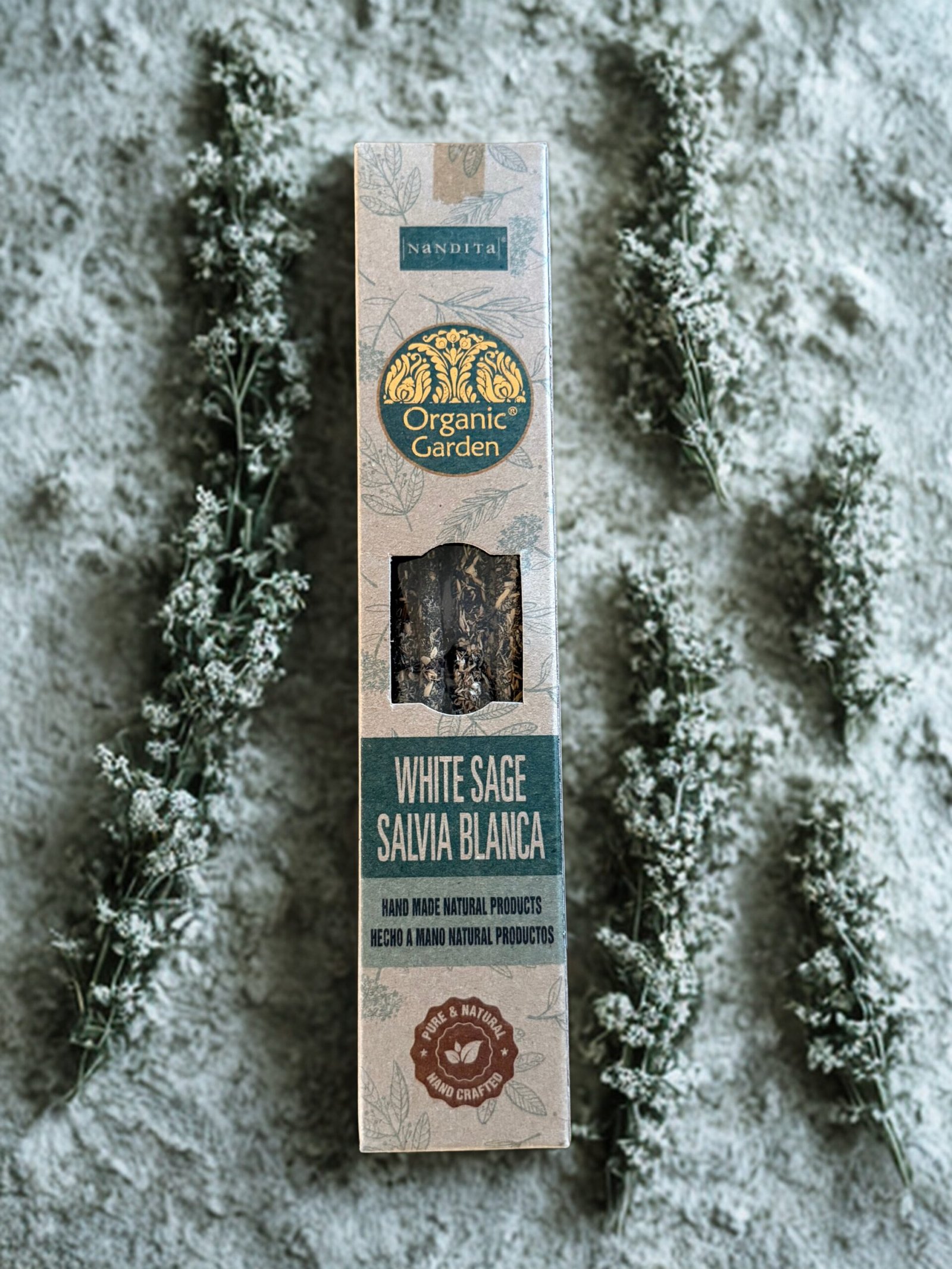 Encens White Sage biologique Organic Garden