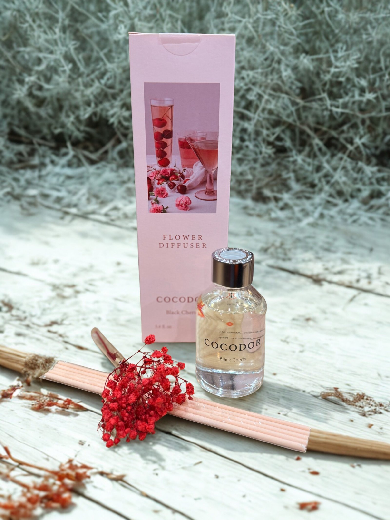 Diffuseur de Fleurs Cocodor 100ml Cerise Noire