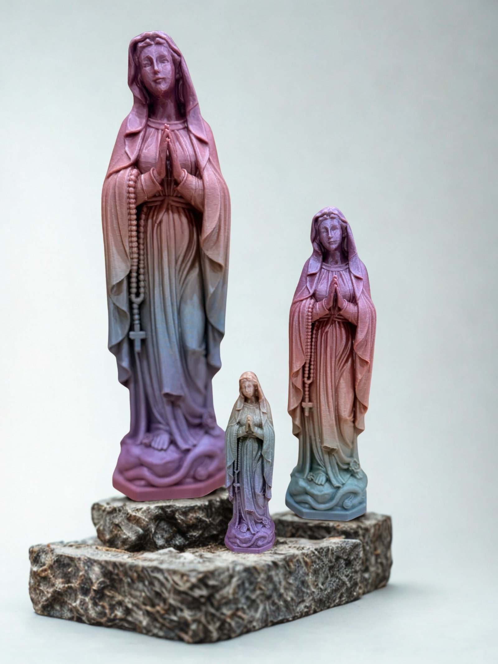 Statue Vierge Marie Mat