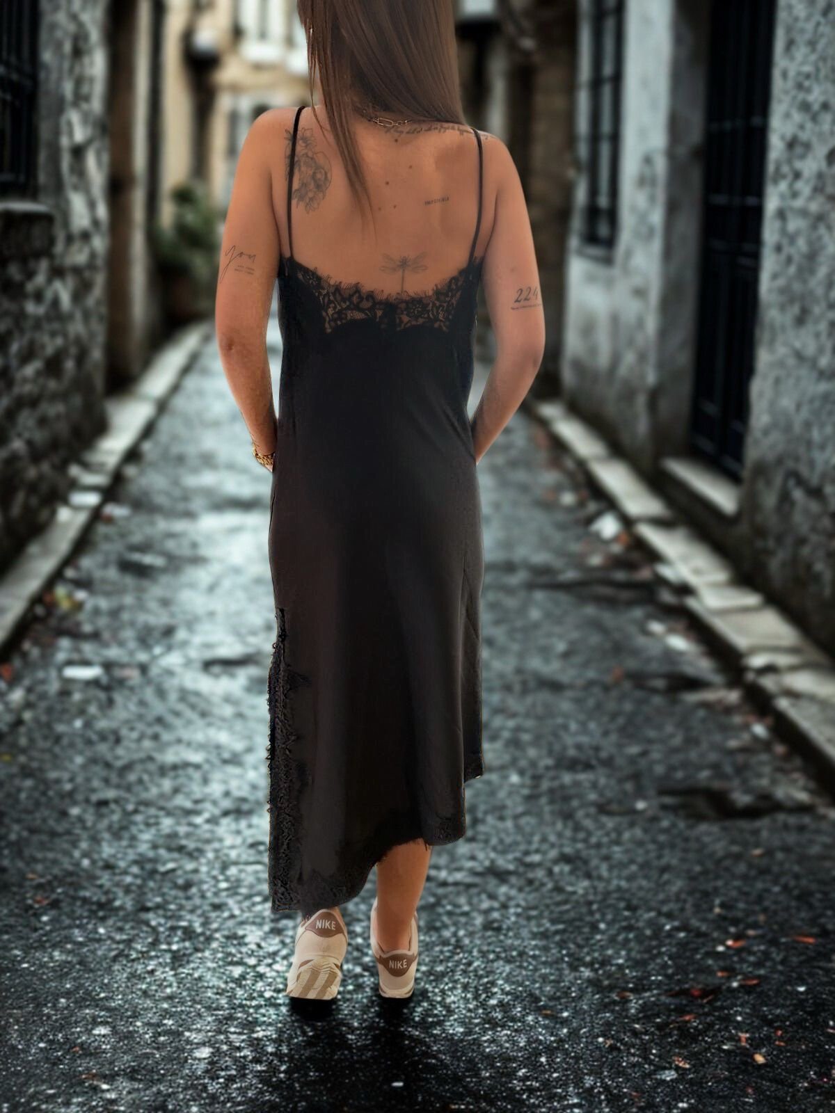 Robe Dentelle Noire