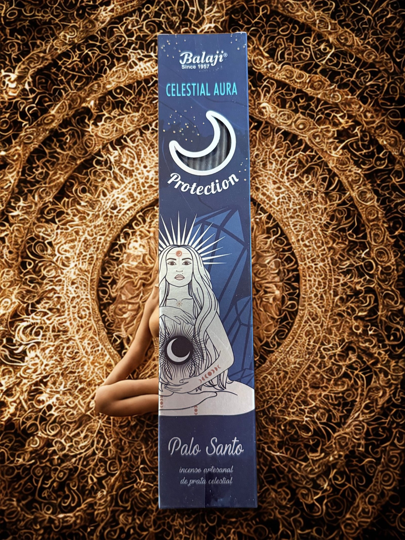 Encens Aura Céleste Protection-Bois Sacré 15g