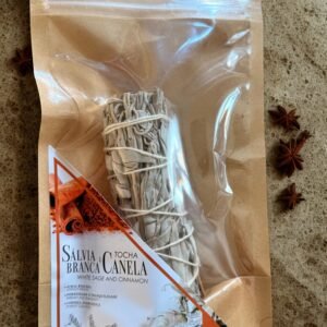 Fagot De Sauge Blanche Et Cannelle 9 cm